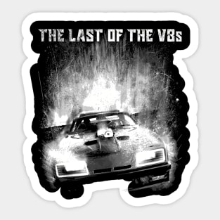 The Pursuit Special MFP Interceptor The Last of the V8s Sticker